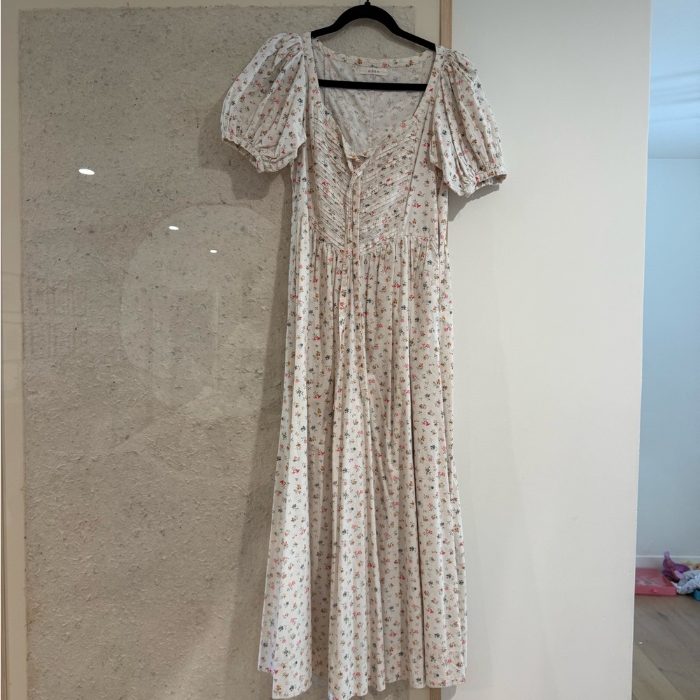 Doen floral midi Dress